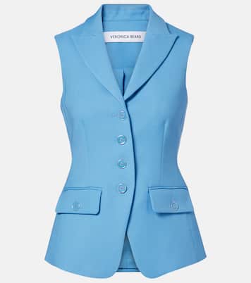 Gilet Benny à simple boutonnage | Veronica Beard