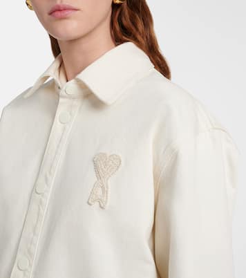 Ami de Cœur cotton twill overshirt | Ami Paris