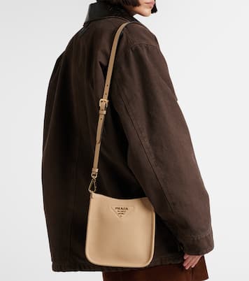 Schultertasche Mini aus Leder | Prada