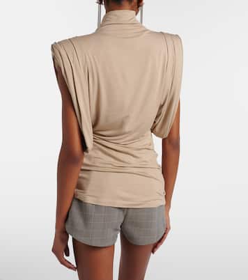 Top in jersey   | Mugler