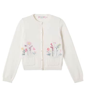 Cardigan Lucila en coton et cachemire | Bonpoint