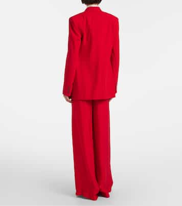 Ramona double-breasted wool-blend blazer | Ralph Lauren Collection