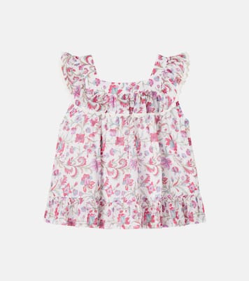 Top Inessa en coton à fleurs | Louise Misha