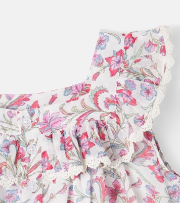 Top Inessa en coton à fleurs | Louise Misha