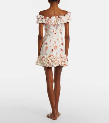 Robe Jardin imprimée en lin | Agua by Agua Bendita