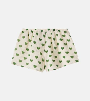 Coco printed cotton muslin shorts | Konges Sløjd