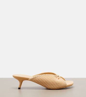 Paula's Ibiza Pebble Soft mules | Loewe