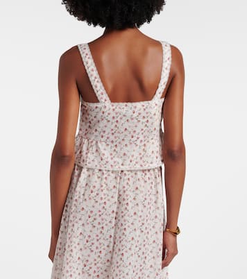 Charlotte floral cotton top | Posse