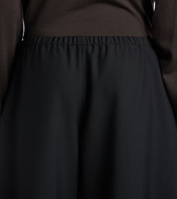 Roma virgin wool wide-leg pants | Khaite