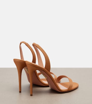 So Nude slingback sandals | Aquazzura
