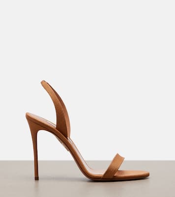 So Nude slingback sandals | Aquazzura