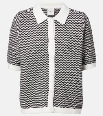 Gaelle chevron cotton cardigan | Varley