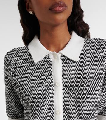 Gaelle chevron cotton cardigan | Varley