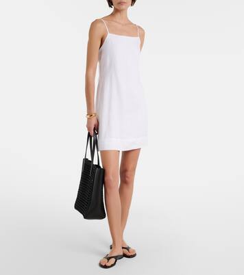 Abito corto Pilar in lino | Velvet