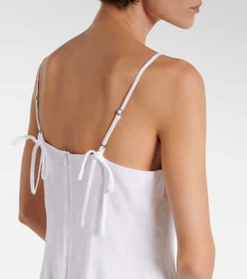 Abito corto Pilar in lino | Velvet