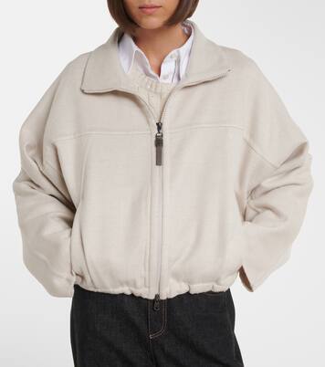 Veste Monili en laine vierge | Brunello Cucinelli