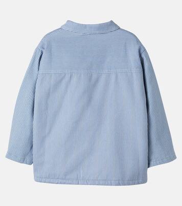 Striped denim jacket  | Stella McCartney Kids
