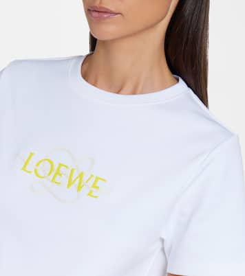 Logo cotton-blend jersey T-shirt | Loewe