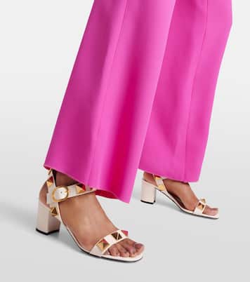 Sandalen Roman Stud 70 aus Leder | Valentino Garavani