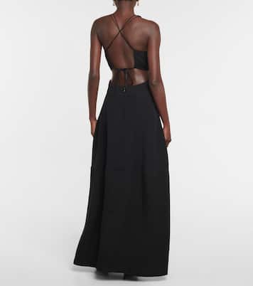 Maxikleid mit Cut-outs | Victoria Beckham