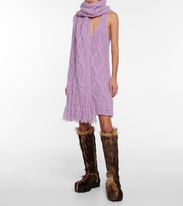 Minikleid aus einem Wollgemisch | Acne Studios