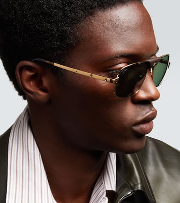 Rectangle-frame acetate sunglasses | Cartier Eyewear Collection