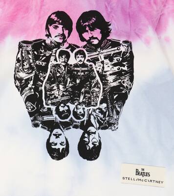 x The Beatles – Sweat-shirt à capuche tie & dye en coton | Stella McCartney Kids