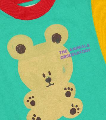 Parrot printed sweater vest | The Animals Observatory