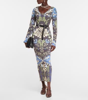 Robe midi à fleurs | Etro