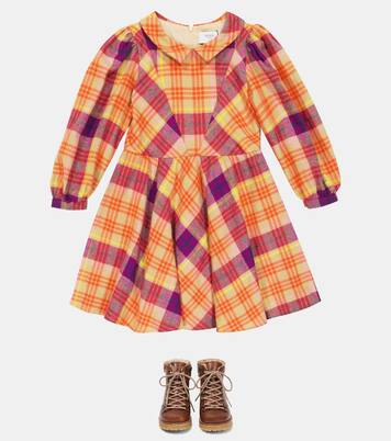 Checked cotton dress | Paade Mode