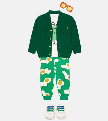 Racoon wool-blend cardigan | The Animals Observatory