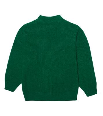 Racoon wool-blend cardigan | The Animals Observatory