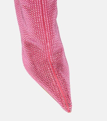 Stiefel aus Leder mit Kristallen | Magda Butrym