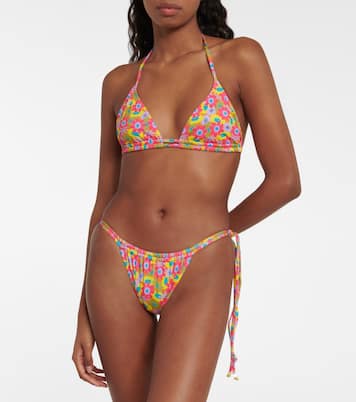 Haut de bikini Seychelle à fleurs | Bananhot