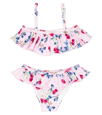 Printed flounce bikini | Monnalisa