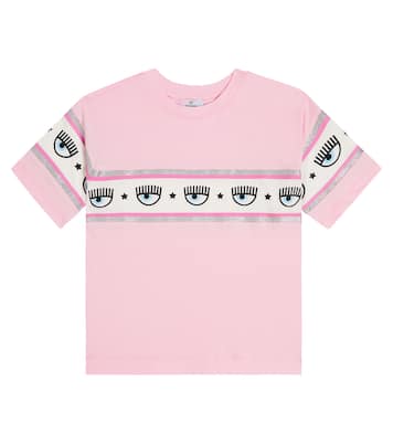 x Chiara Ferragni Eyestar cotton jersey T-shirt | Monnalisa