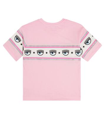 x Chiara Ferragni Eyestar cotton jersey T-shirt | Monnalisa