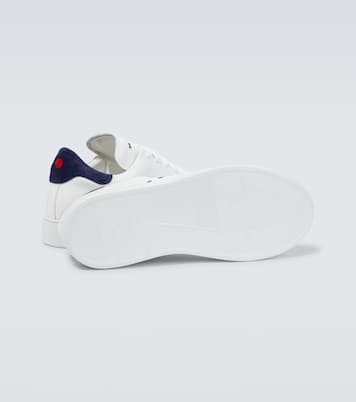 Stitched leather sneakers | Kiton
