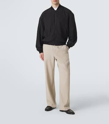 Soft leather loafers | The Row