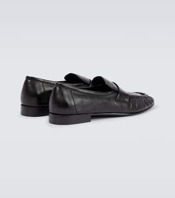 Soft leather loafers | The Row