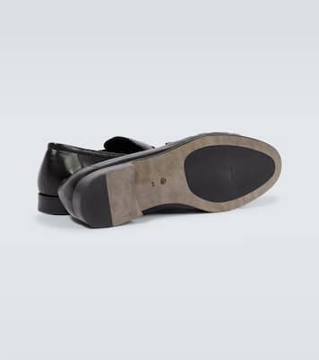 Soft leather loafers | The Row