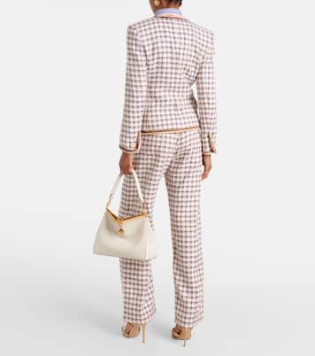 Checked cotton-blend jacket | Etro