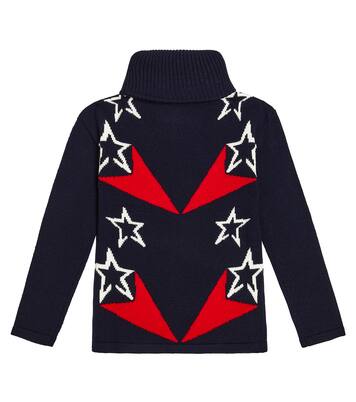 Shooting Star wool turtleneck sweater | Perfect Moment Kids