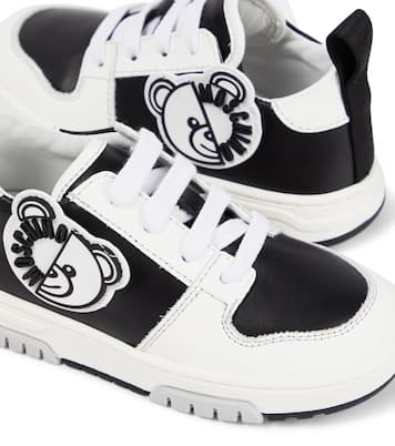 Leather sneakers | Moschino Kids