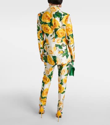 Blazer Turlington aus einem Seidengemisch | Dolce&Gabbana