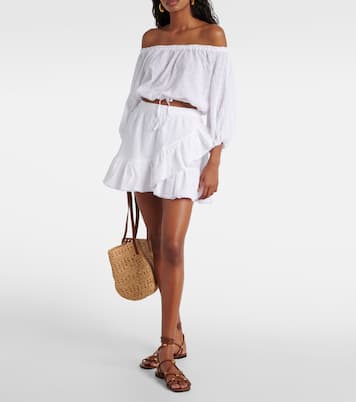 Minirock Bova aus Baumwolle | Poupette St Barth