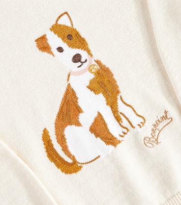 Anumati pointelle wool and cotton sweater | Bonpoint