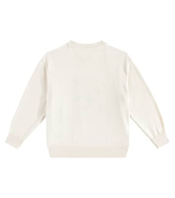 Anumati pointelle wool and cotton sweater | Bonpoint