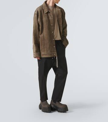 Chaqueta oversized Jumbo de pana de algodón | Rick Owens