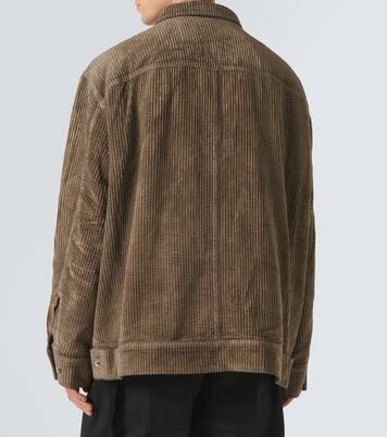 Chaqueta oversized Jumbo de pana de algodón | Rick Owens
